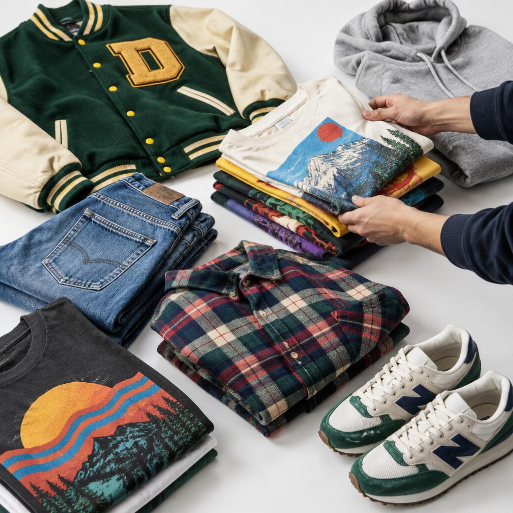 Preparing clothing for sale